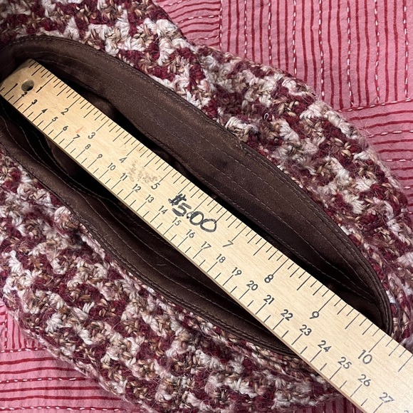 San Diego Hat Company WOOL Red and Cream Tweed Cap - Picture 12 of 12